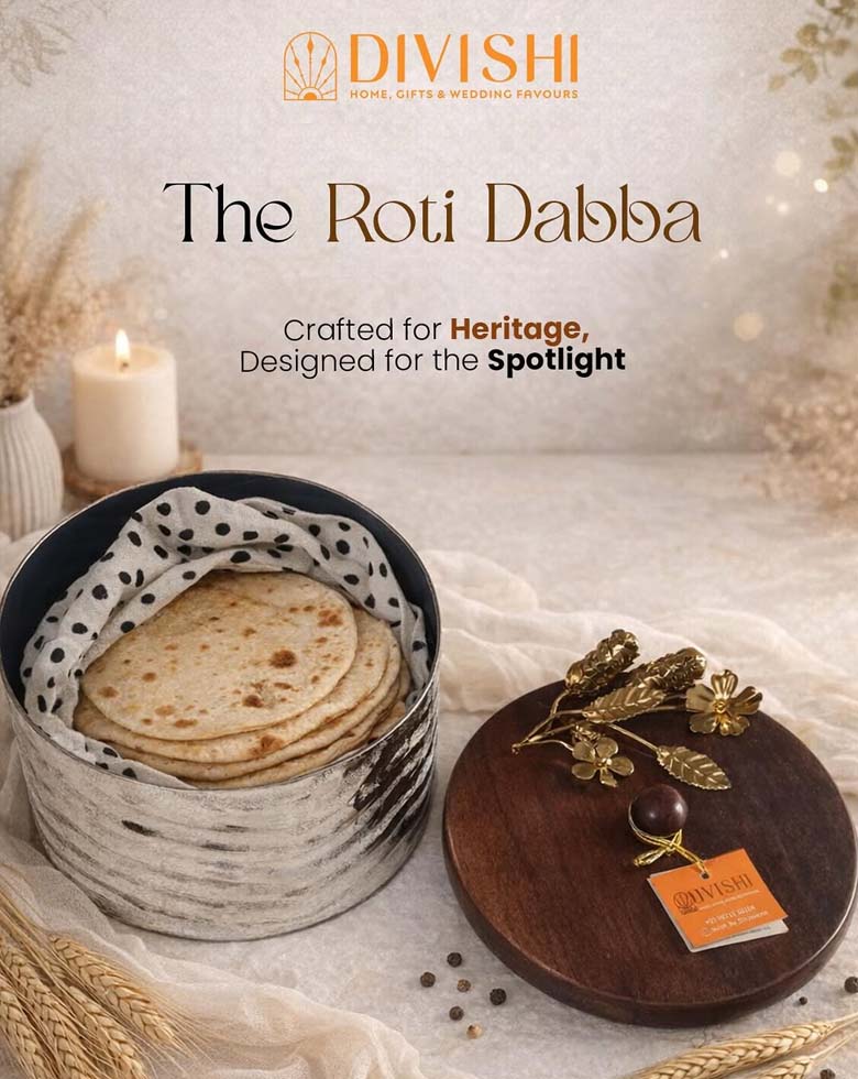 Handcrafted Roti Dabba